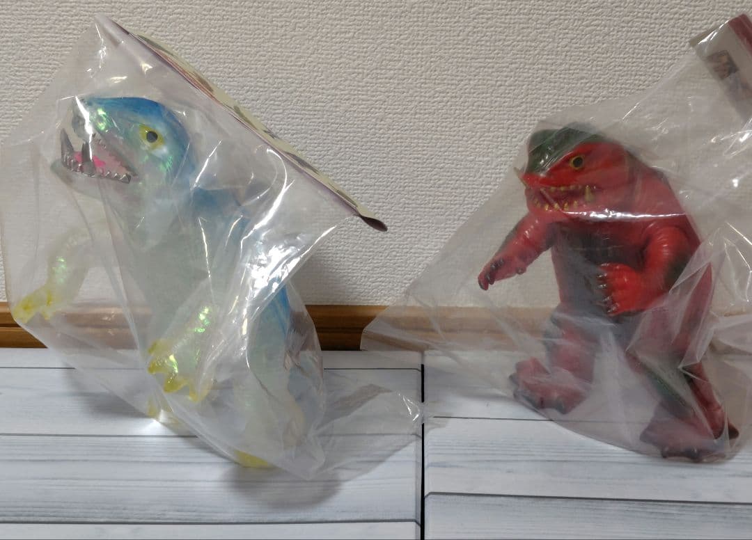 ガメラ　ソフビ　2体セット メガソフビ ガメラ1996（G2）｜メガソフビ｜海洋堂