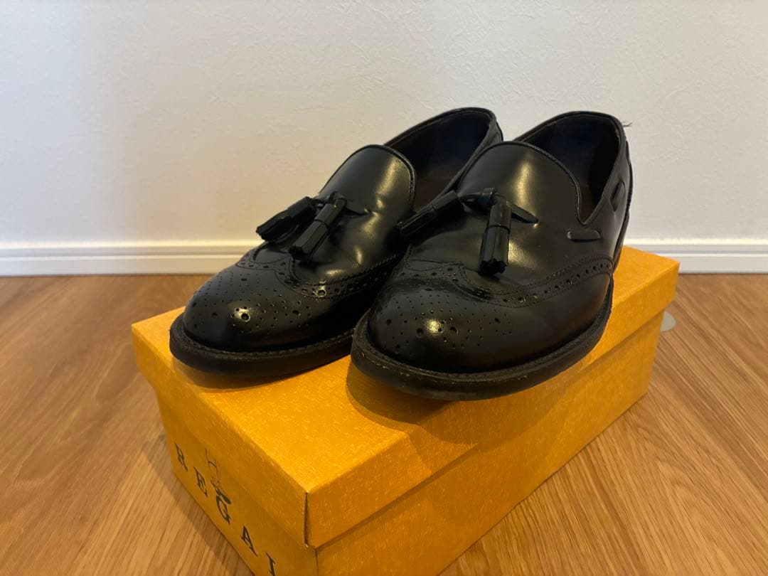 REGAL タッセル ウィングチップ ローファー - メルカリ