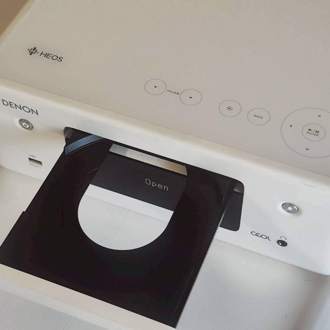 Denon ネットワークCDレシーバー ハイレゾ HEOS RCD-N10-W - メルカリ