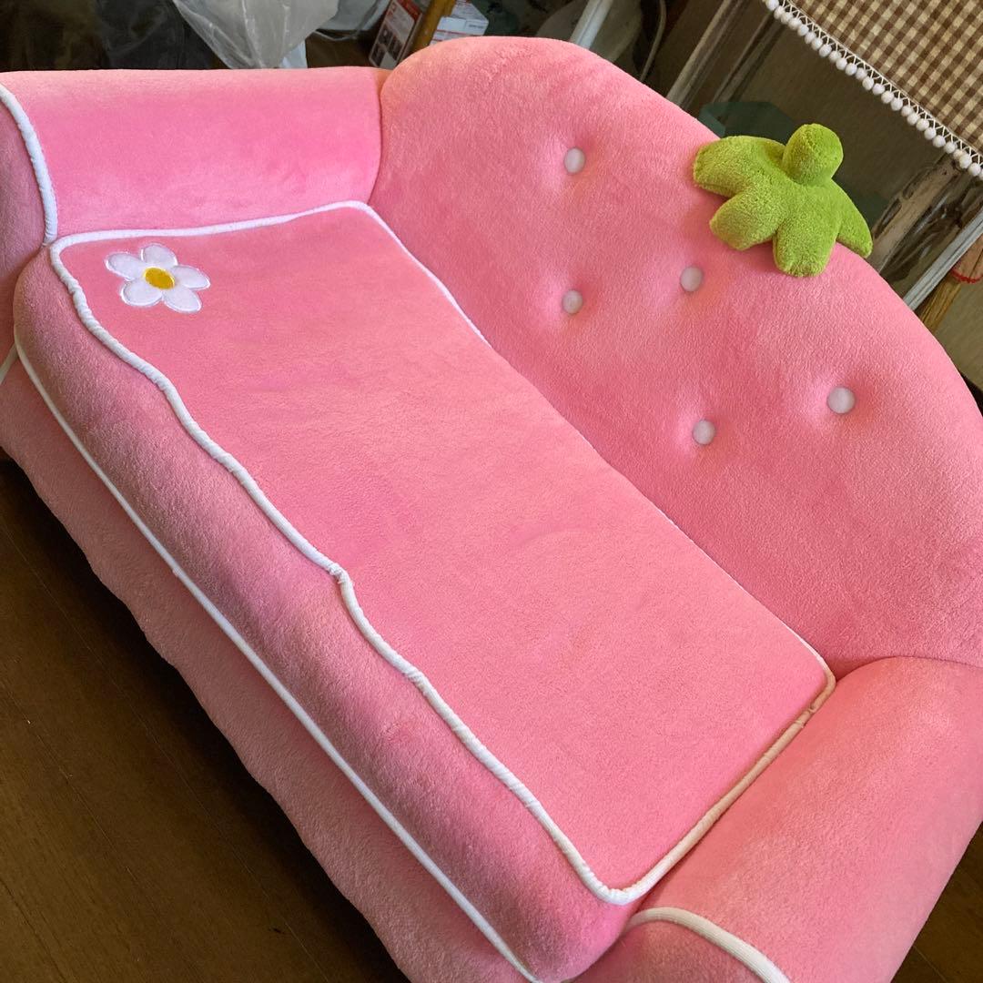 いちごソファー 子供用 マザーガーデン いちごソファー 子供用 マザーガーデン - メルカリ