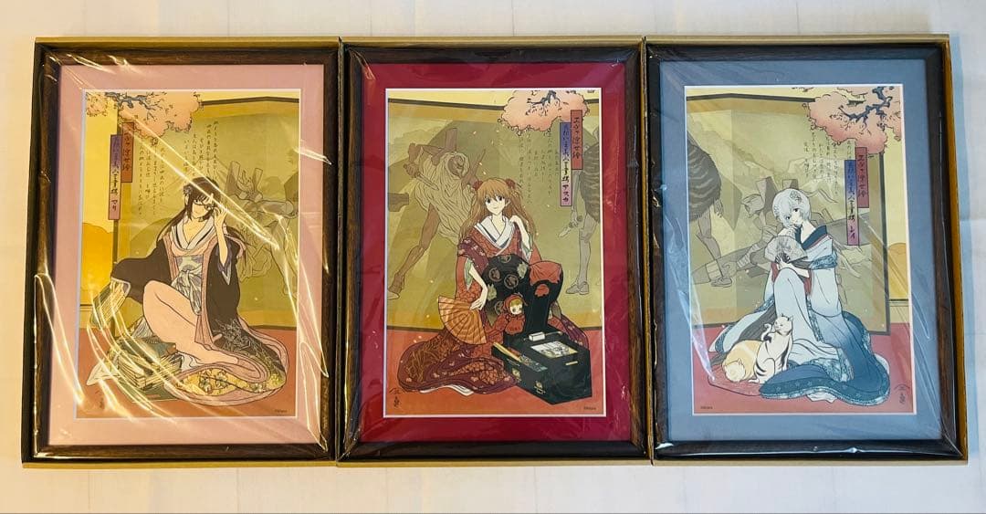 水墨画 掛軸 西嶺春雲図 謝光力画 中国 絵画 山水 張大千大風堂 カラー