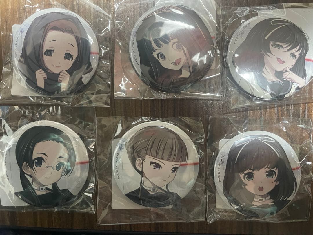 DMM Fanzaくじ euphoria ユーフォリア D賞 缶バッジ6種セット - メルカリ