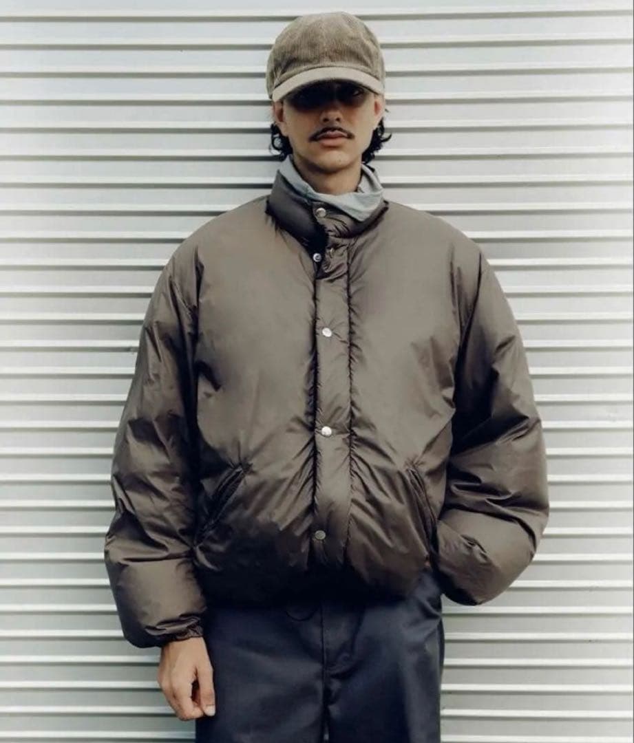 steven alan nanga別注 ダウンジャケット ダークブラウン 完売品