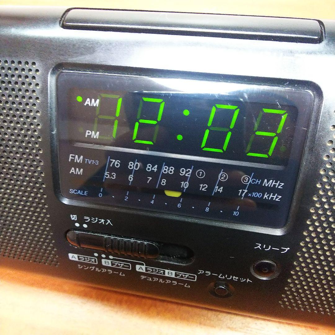 クロックラジオ SONY ICF-CS750 目覚ましラジオ ステレオラジオ - メルカリ