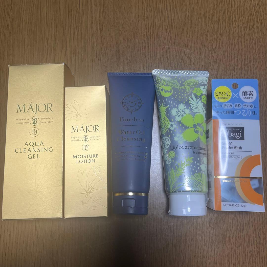 洗顔セット(マジャール、オバジC、タイムレス、アジューダドルチェ) 洗顔セット(マジャール、オバジC、タイムレス、アジューダドルチェ