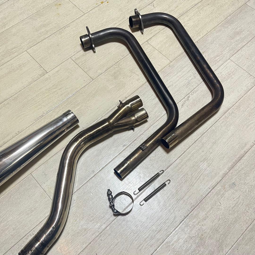 CB400ss CL400 スーパトラップマフラー フルエキマフラー - メルカリ