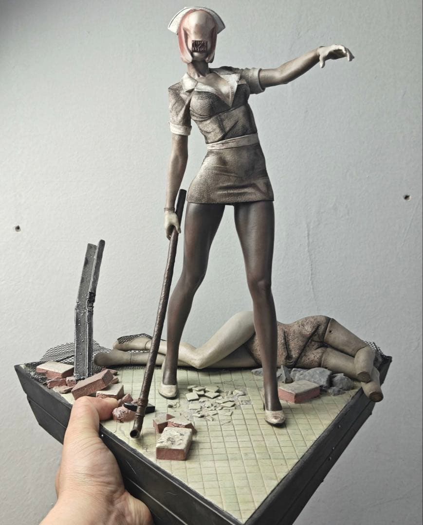 サイレントヒル F4F バブルヘッドナース スタチュー フィギュア - メルカリ