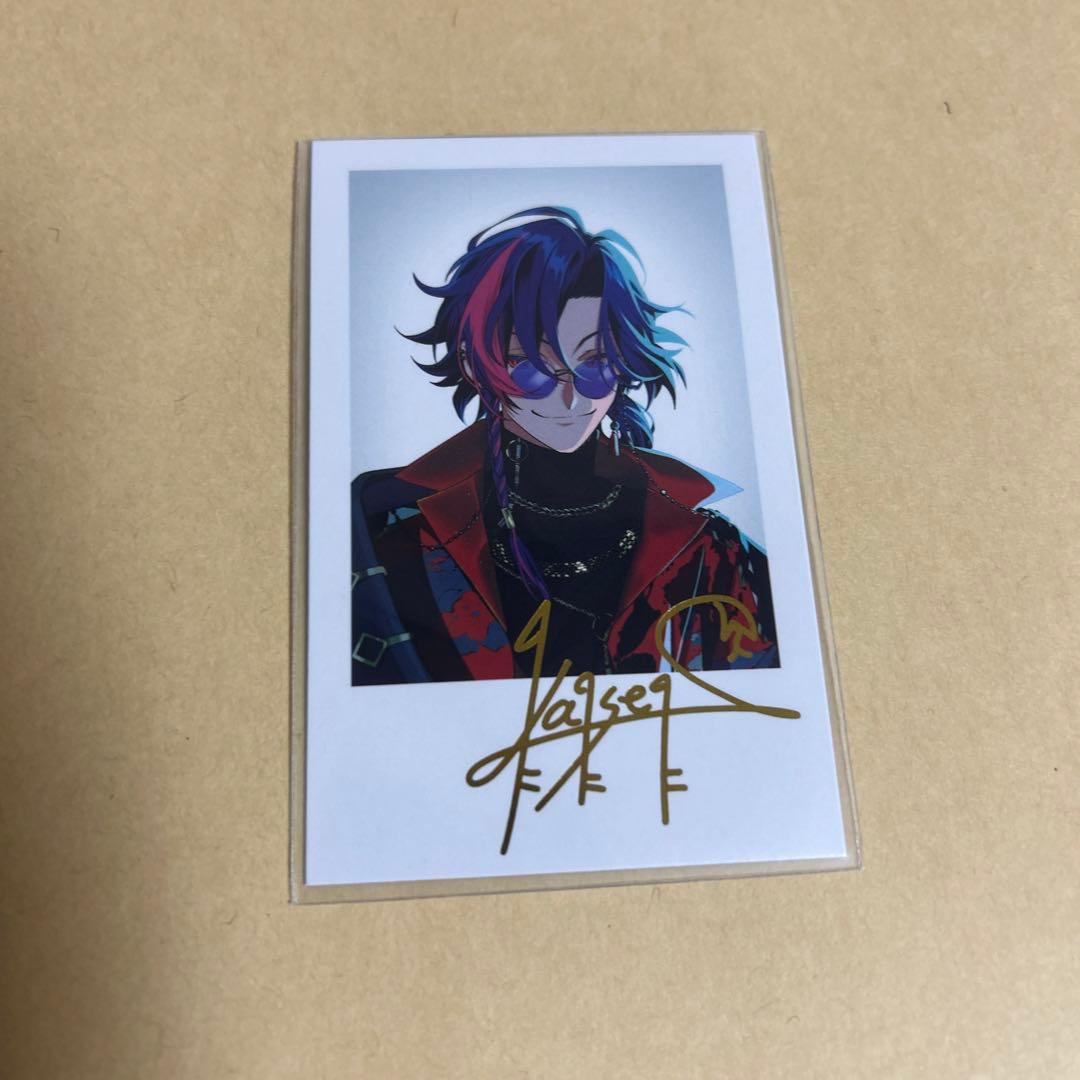 にじさんじ 魁星 チェキ サイン入り - メルカリ