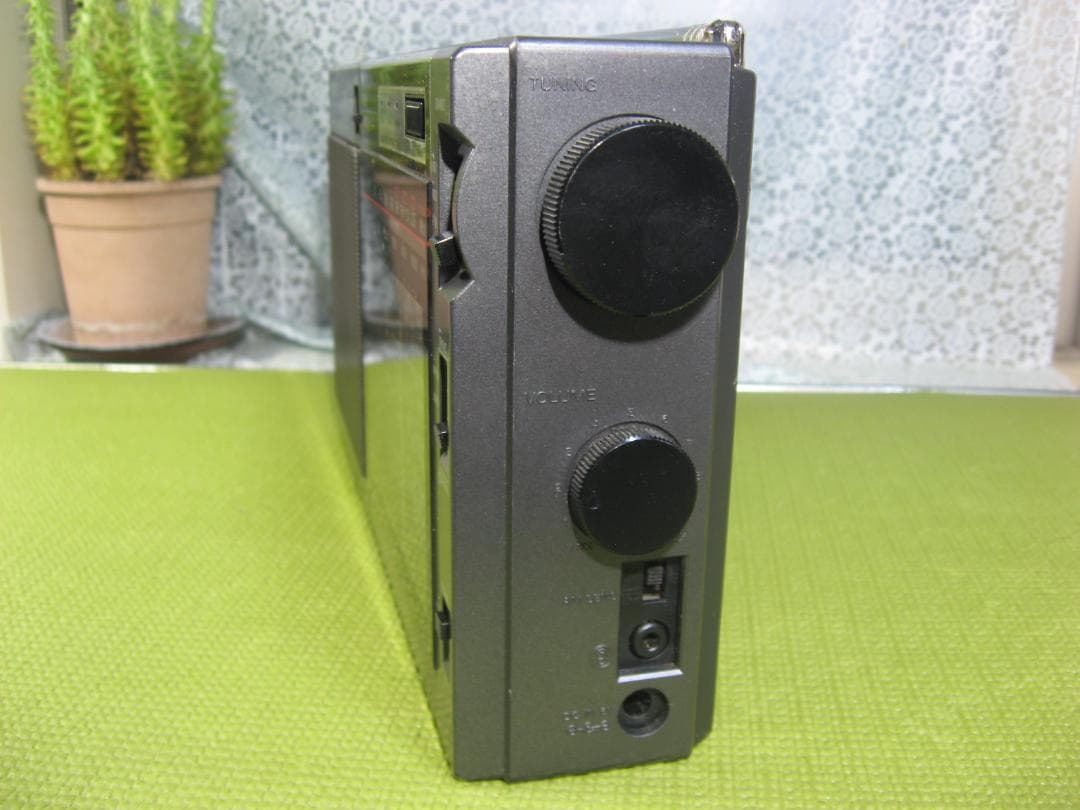 ソニー FM/MW/NSB1・2レシーバー ICF-EX5 完動品 アダプタ付き