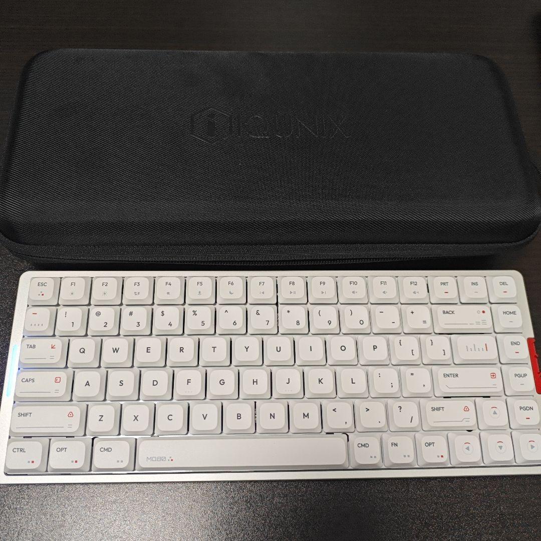 IQUNIX MQ80 ホワイト メカニカルキーボード IQUNIX MQ80 Aluminum Low Profile Mechanical Keyboard – IQUNIX.com