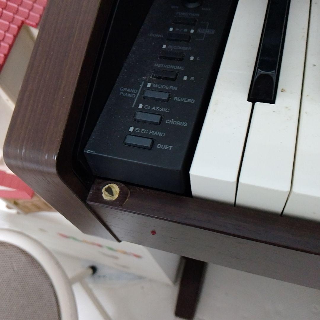 Celerano 電子ピアノ ダークブラウン - メルカリ