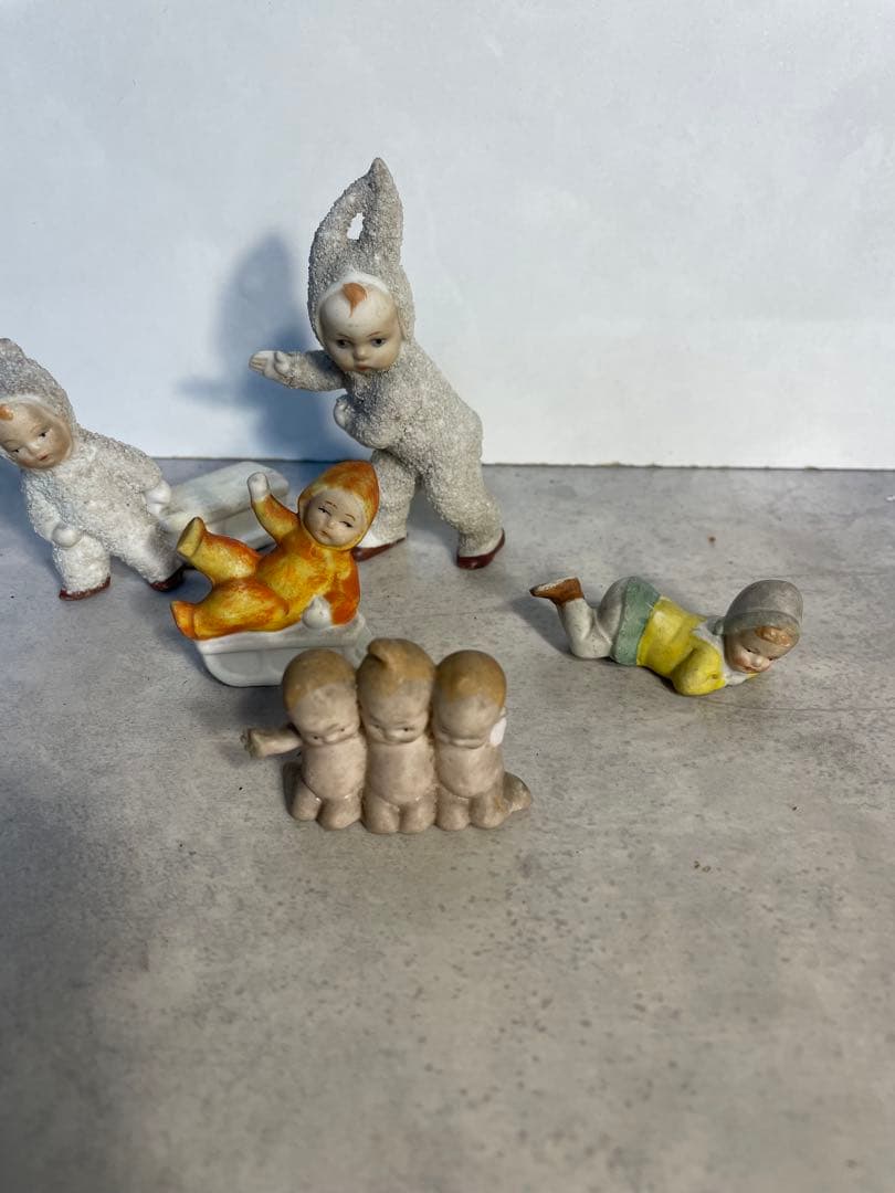 アンティーク Germany スノーベイビー 雪の子人形 1930 ビスクドール アンティーク Germany スノーベイビー 雪の子人形 1930 ビスクドール