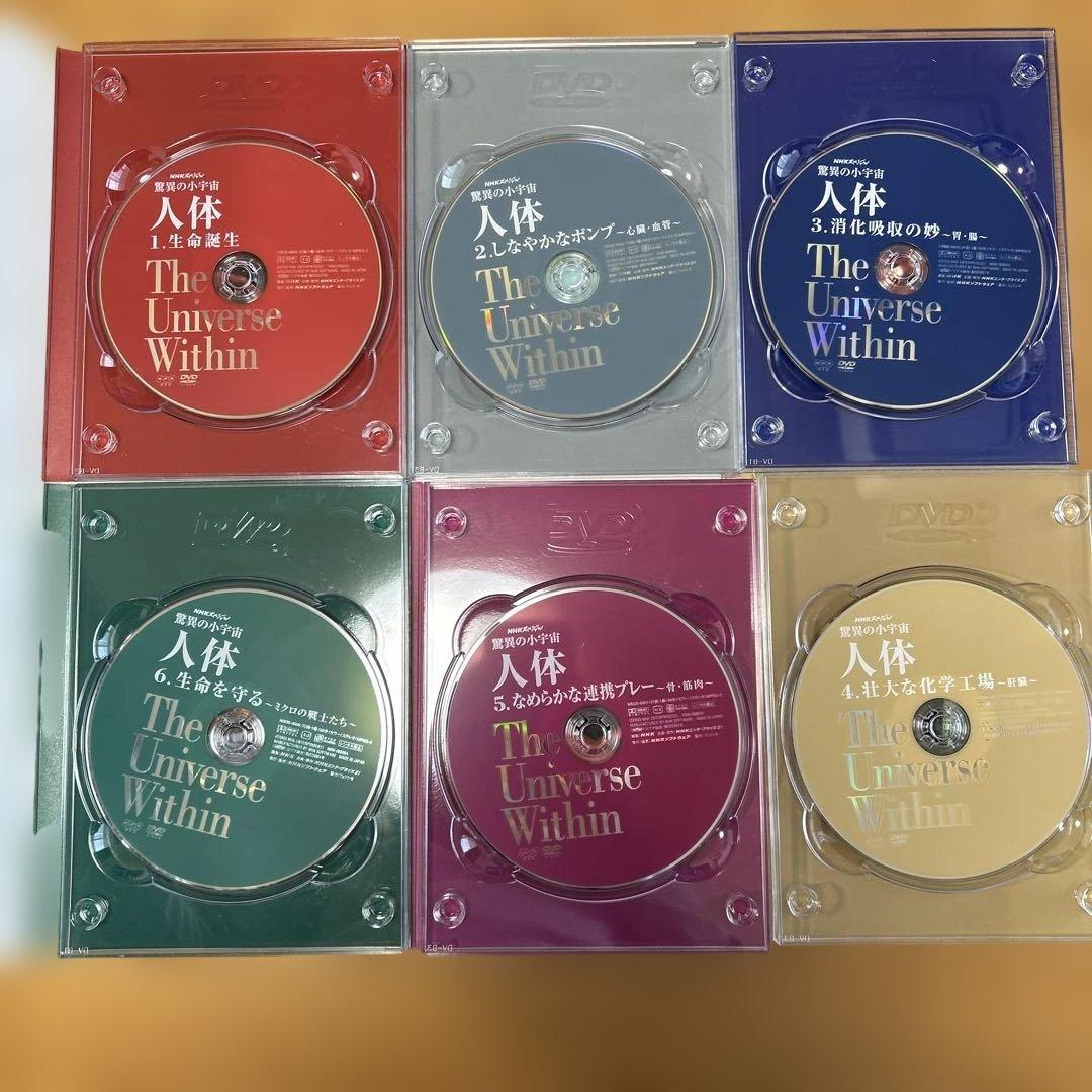 ななぼん様専用 NHKスペシャル 驚異の小宇宙 、人体Ⅱ、Ⅲセット