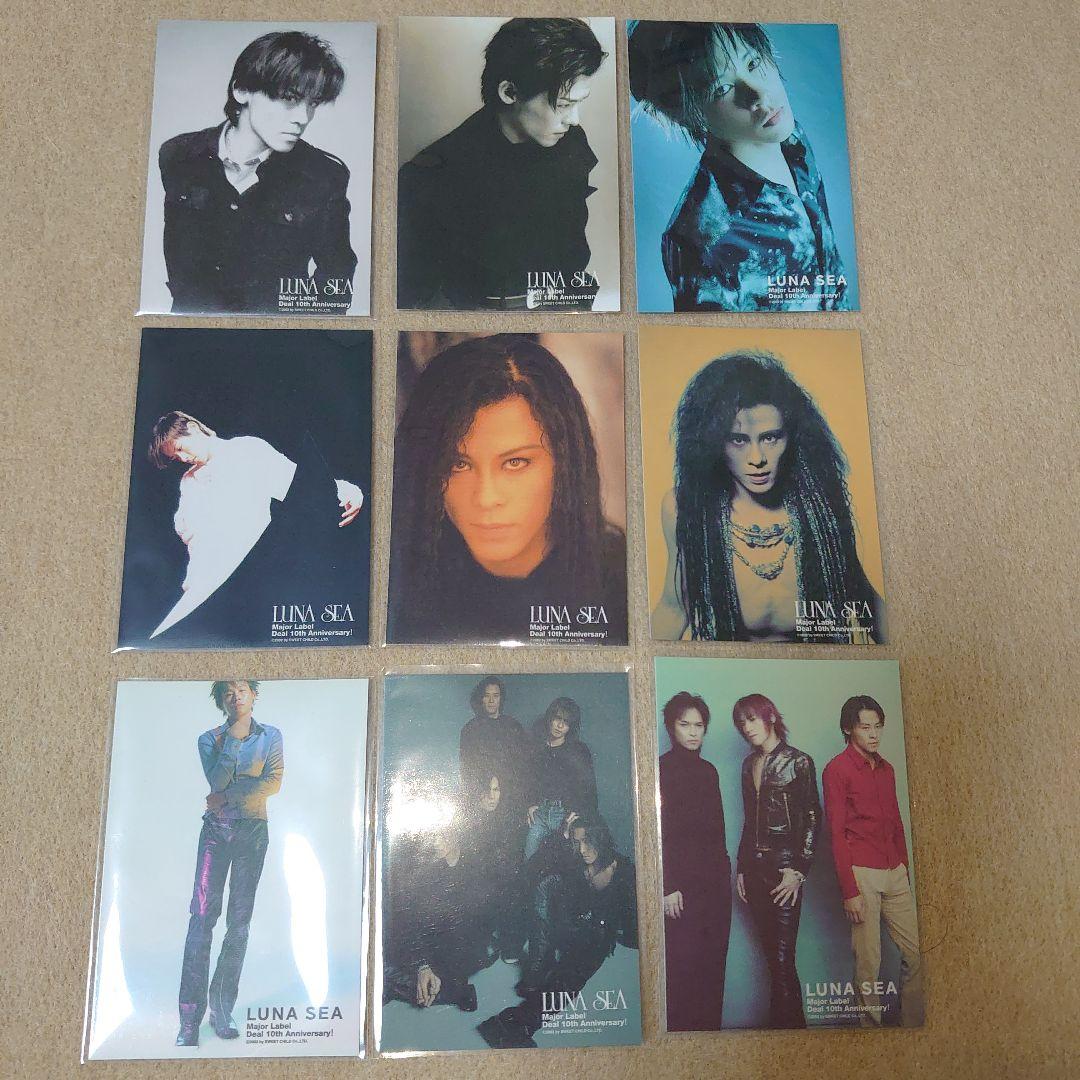 LUNA SEA 10th トレーディングカード RYUICHI 9枚セット - メルカリ