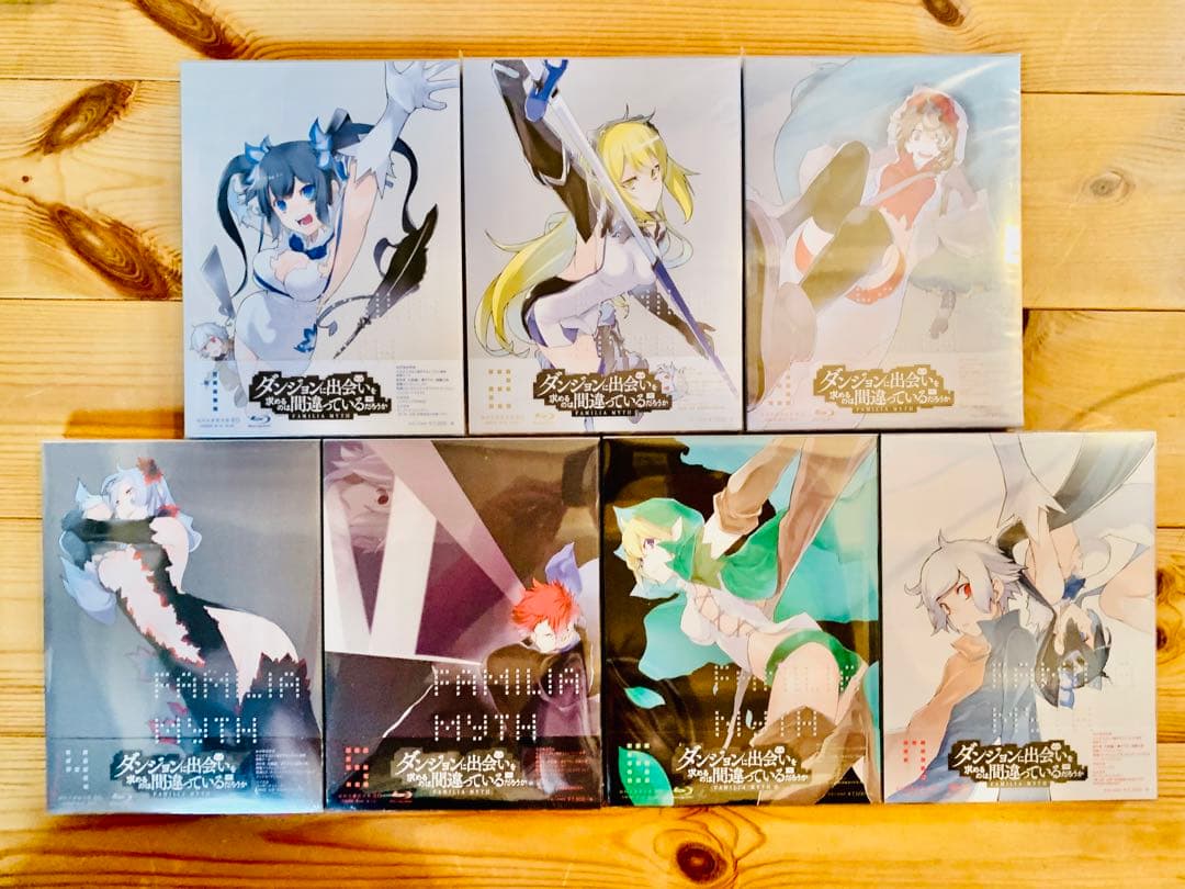 美品】ダンジョンに出会いを求めるのは間違っているだろうかBlu-ray BOX