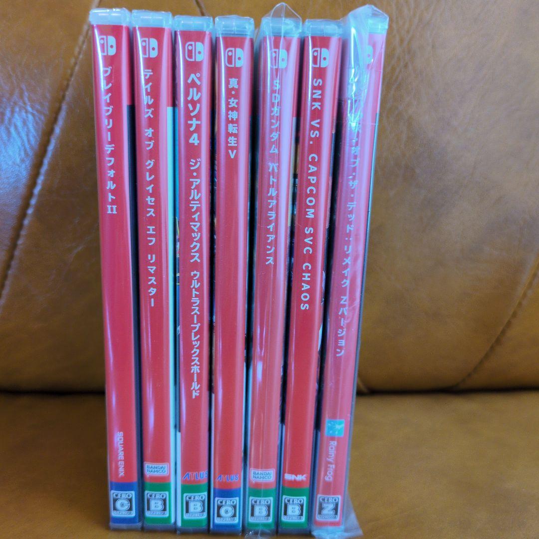 新品未開封　Nintendo Switch ソフト7本セット Nintendo Switch 5本ソフトセット Nintendo Switch ソフト 5本セット