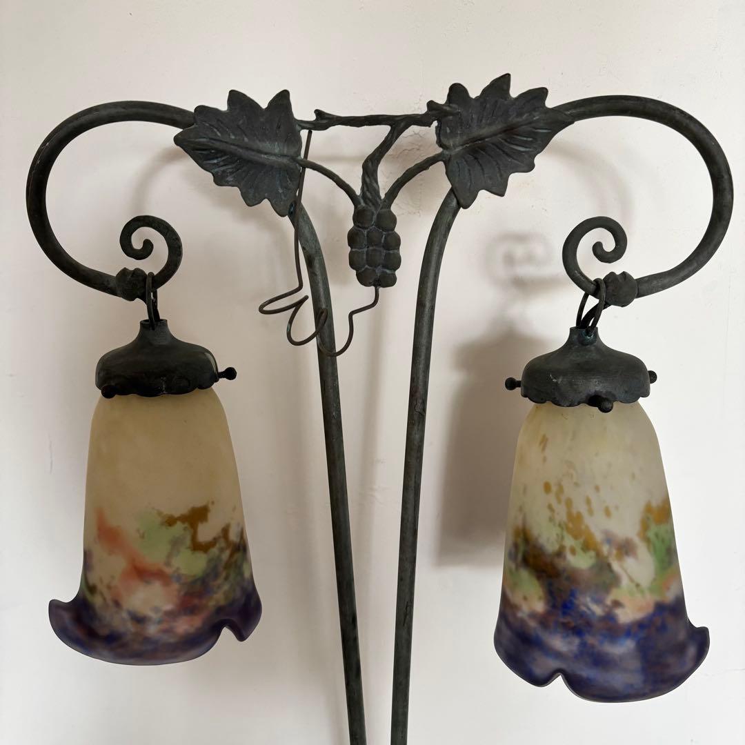 フランスミューラー Muller ツインテーブルランプ - メルカリ