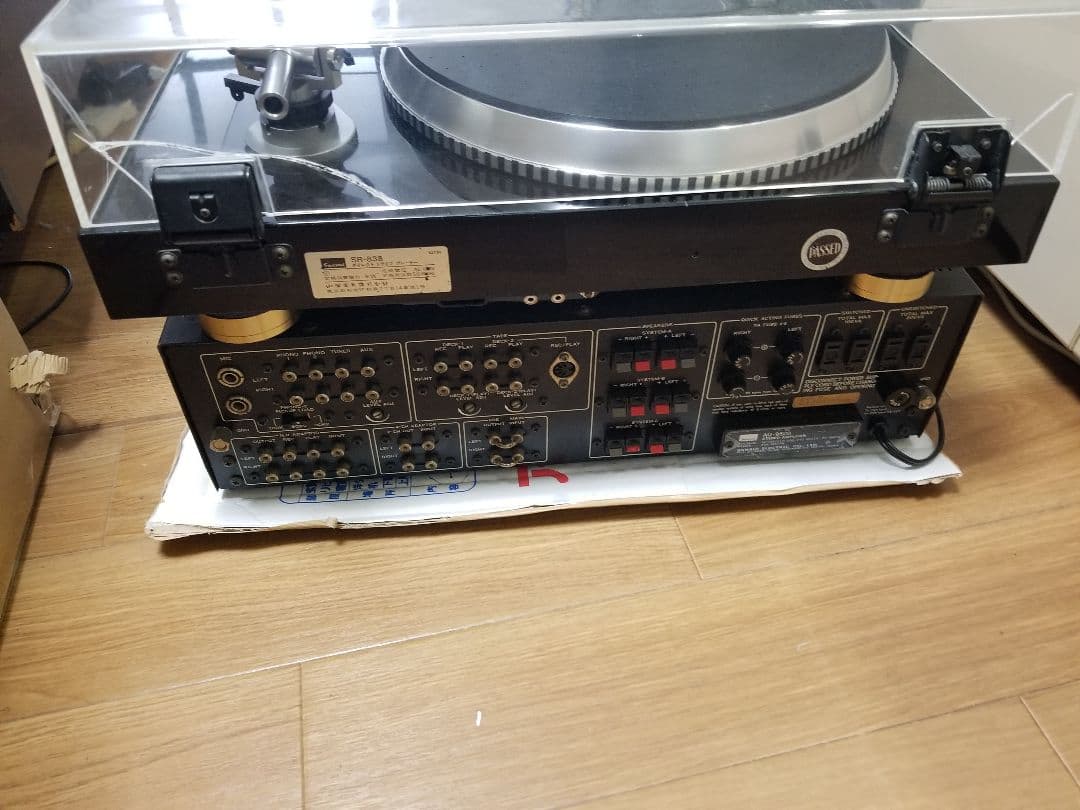 Sansui AU-9500アンプ &Sansui SR-818ターンテーブル - メルカリ