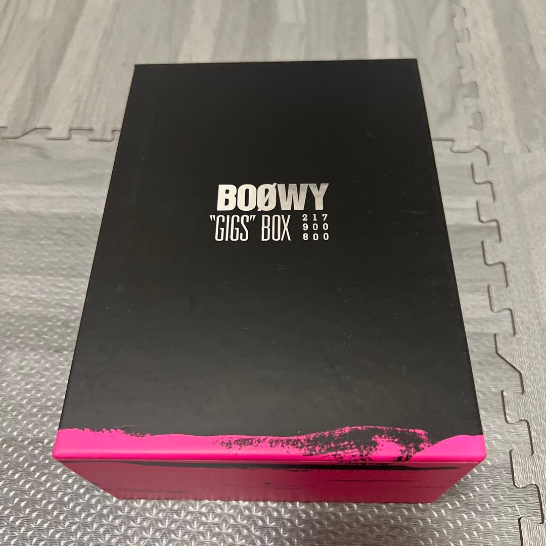 BOφWY/\"\"GIGS\"\"BOX〈完全生産限定・8枚組〉