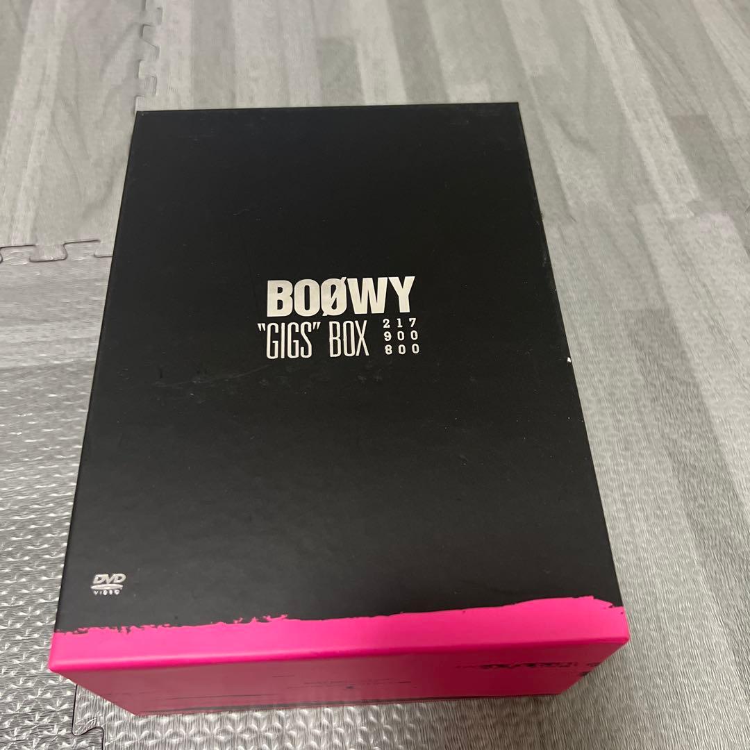 BOφWY/\"\"GIGS\"\"BOX〈完全生産限定・8枚組〉