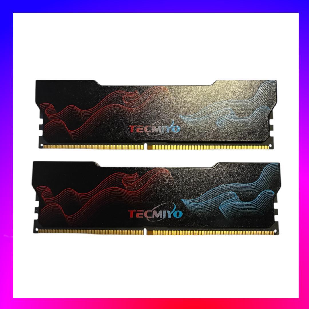 TECMIYO DDR4-3600 メモリ 合計32GB ヒートシンク付き✨ - メルカリ
