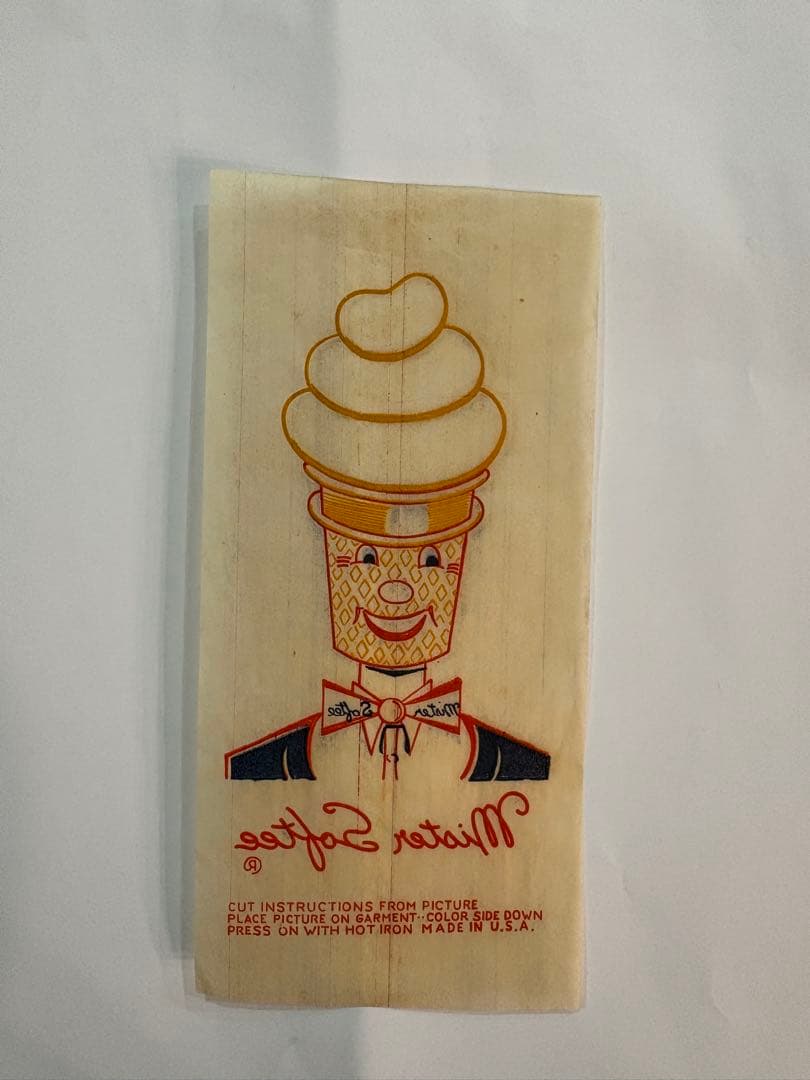 60s 転写 転写シート 山田蓮 オモシーチャンネル ヴィンテージ 2枚