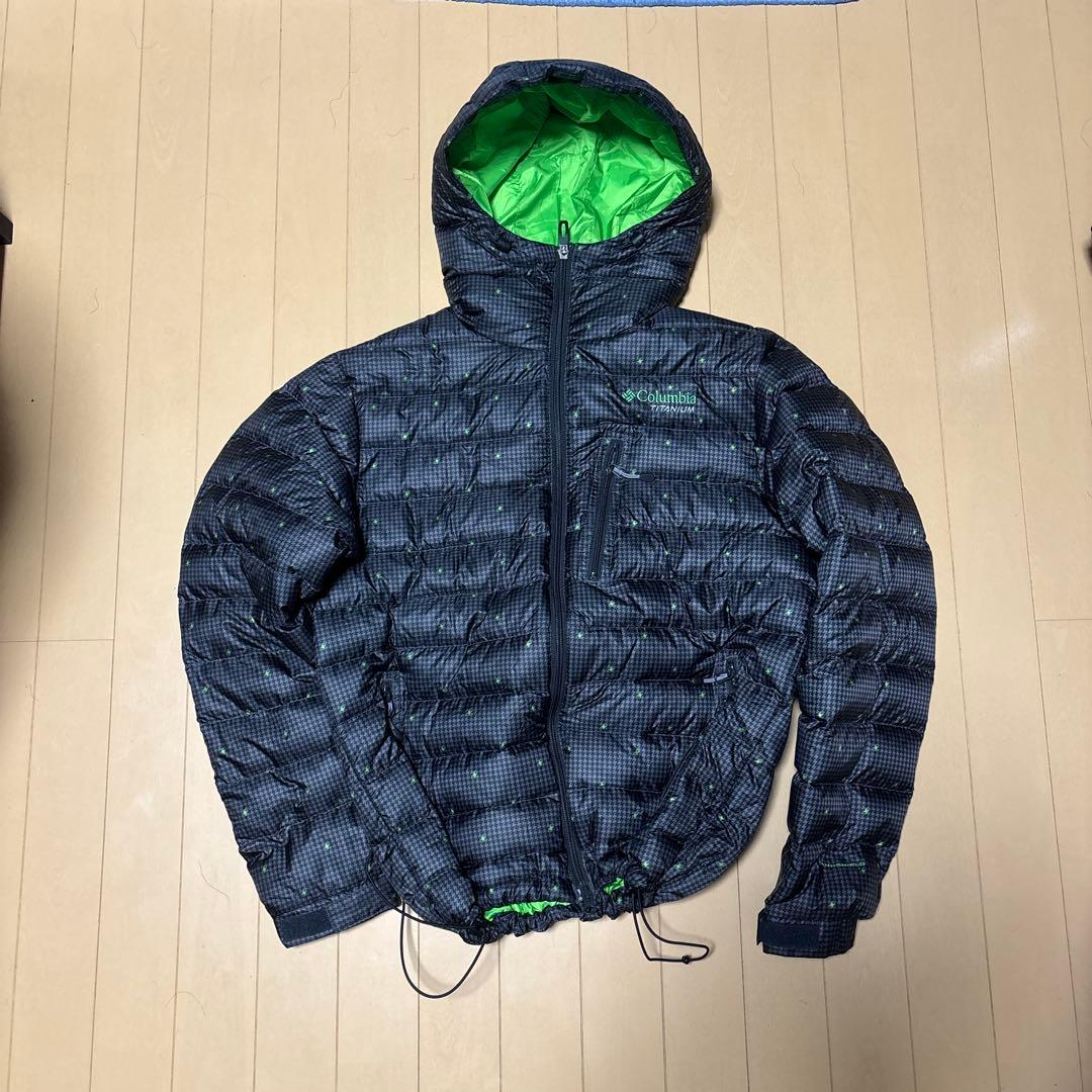 極美品】Columbia クレイターレイク アルパインダウン ブラック y2k