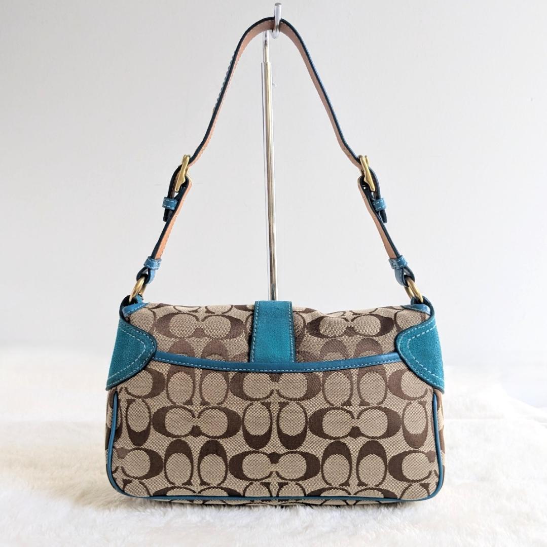 稀少】 COACH SOHO ワンショルダーバッグ 1482 シグネチャー - メルカリ