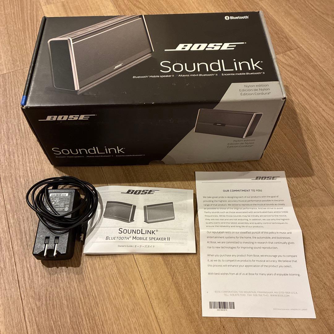 スピーカー・ウーファー Bose SoundLink Mobile Speaker II ブルートゥーススピーカー SoundLink Mini II Special Edition Triple