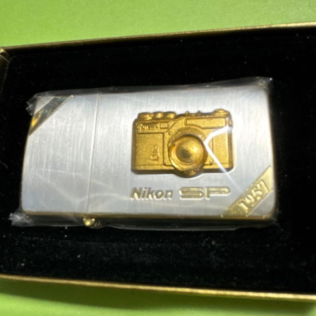 非売品　ニコンSP オリジナルzippoライター　新品未開封 Yahoo!オークション -「nikon」(Zippo) (ライター)の落札相場・落札価格