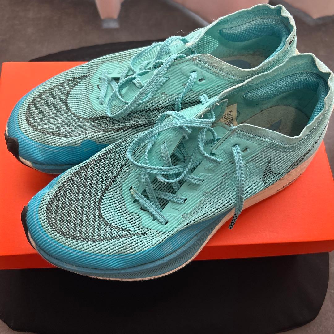 ヴェイパーフライ2 水色 26cm