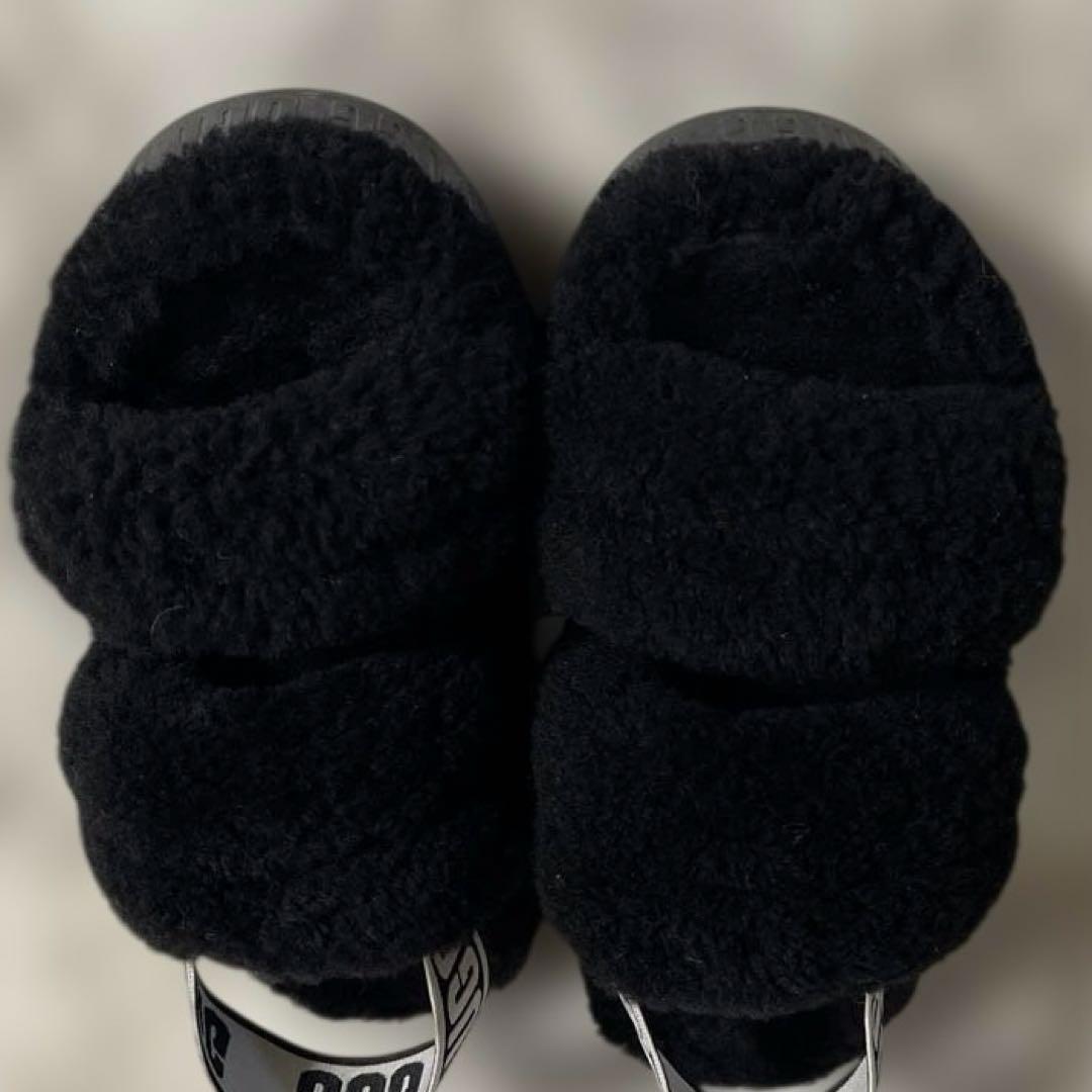 UGG アグ オー フラッフィータ OH FLUFFITA サンダル 23センチ - メルカリ