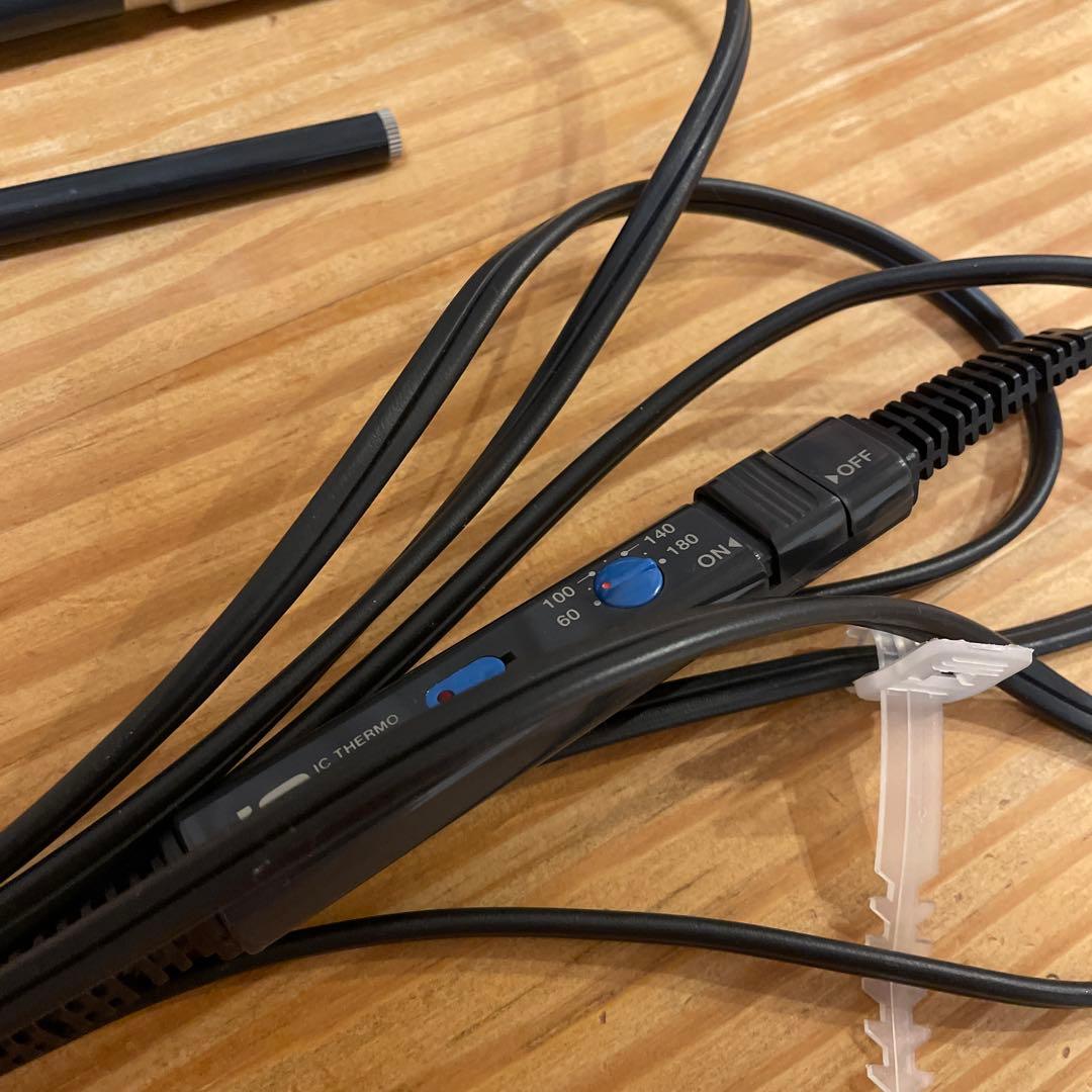 ICコントロールアイロン 12mm 縮毛矯正 レンツアイロン