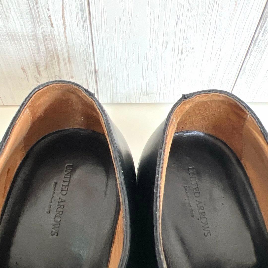 極美品】UNITED ARROWS 25 プレーントゥ ビブラムソール 厚底 - メルカリ