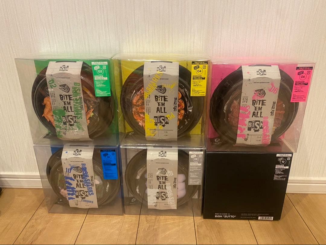 BiSH BiSHイーツ 12ヶ月連続シングル 6組セット 初回生産限定盤 NEWS | BiSH オフィシャルサイト