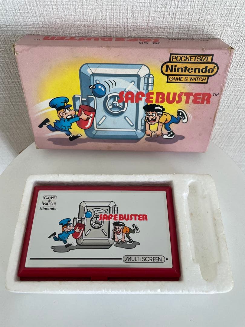 Nintendo Game&Watch SAFEBUSTER セイフバスタ 国外 Safe Buster Nintendo Game & Watch Multi Screen – Retromania