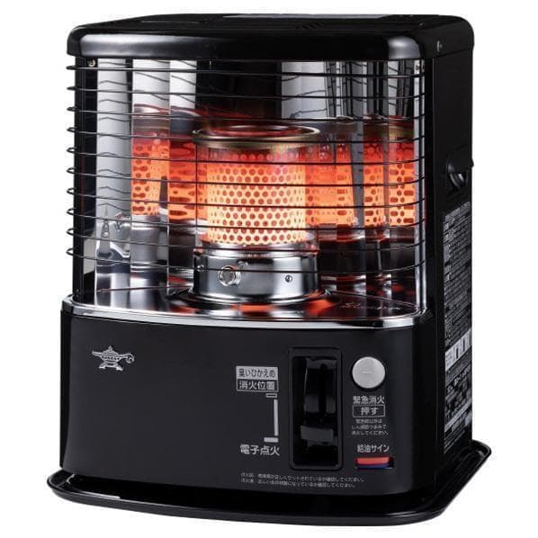 【新品未開封】アラジン 石油ストーブ ブラック AKPS2401K アラジン AKPS2401K 石油ストーブ ブラック|エディオン公式通販