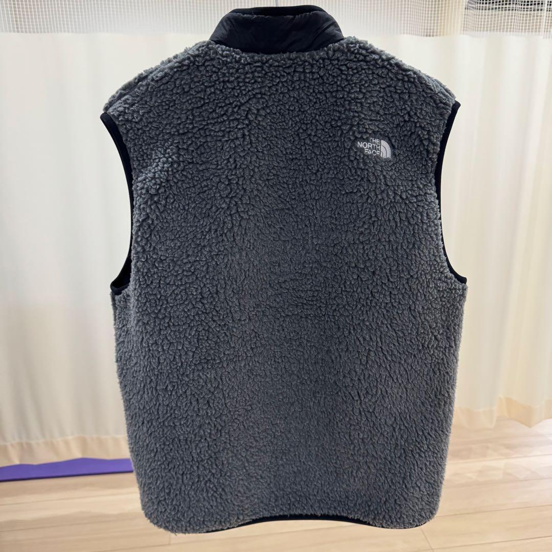 とらおさま ノースフェイス リバーシブル エクストリームパイルベスト