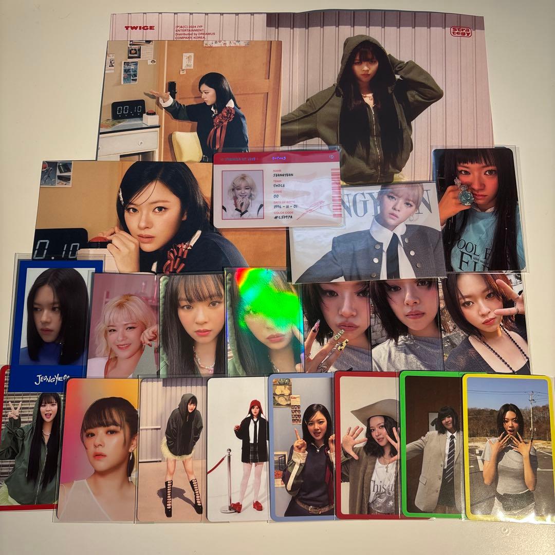 TWICE ジョンヨン トレカ ポスター ポストカード セット まとめ売り