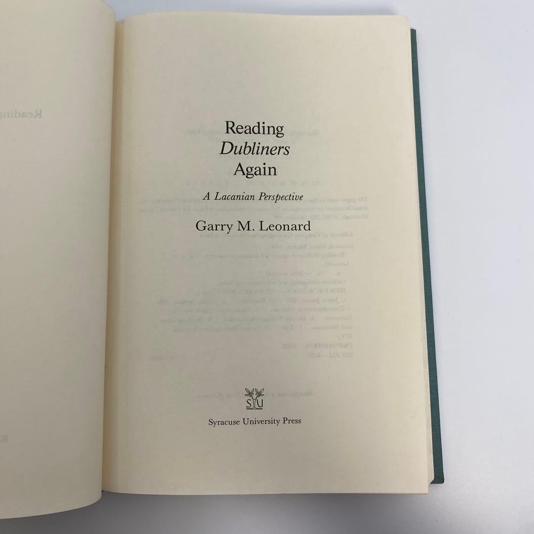 Reading Dubliners Again ダブリナーズを再読する - メルカリ