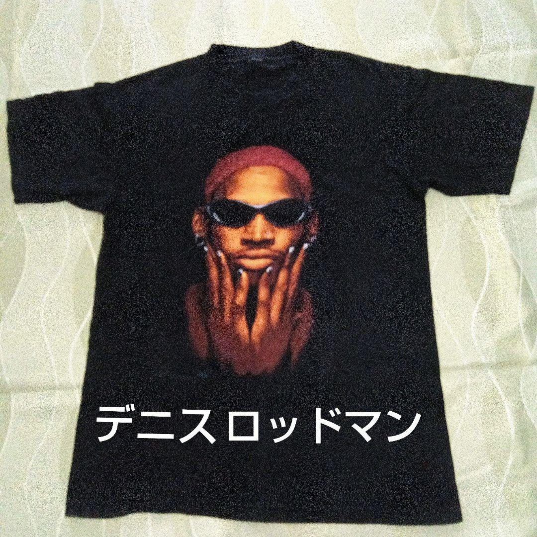 デニスロッドマン　90年代　　DennisRodman　Ｔシャツ　90s　80s ビンテージ 90s デニスロッドマン Tシャツ murina rodman - メルカリ
