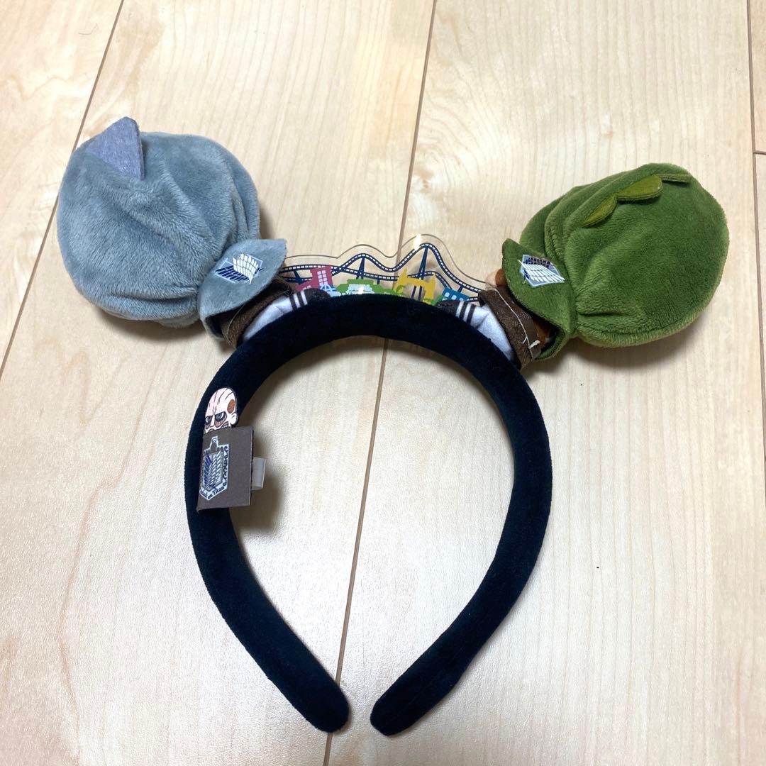 USJ ユニバ 進撃の巨人 カチューシャ エレン リヴァイ - メルカリ