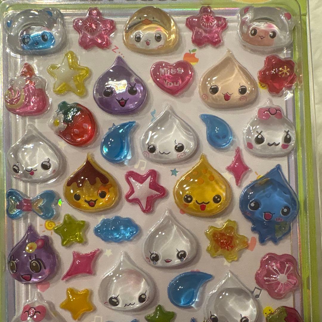 カラフルキャラクターシールセット - メルカリ