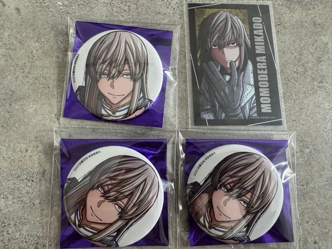 桃源暗鬼 コミケ c107 キャラカード 缶バッジ 桃寺神門 - メルカリ