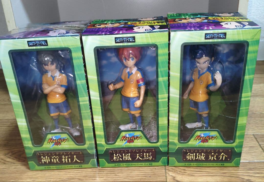 イナズマイレブンGO　松風天馬　剣城京介　神童拓人　レジェンドプレイヤー イナズマイレブンGO 松風天馬 剣城京介 神童拓人 レジェンドプレイヤー