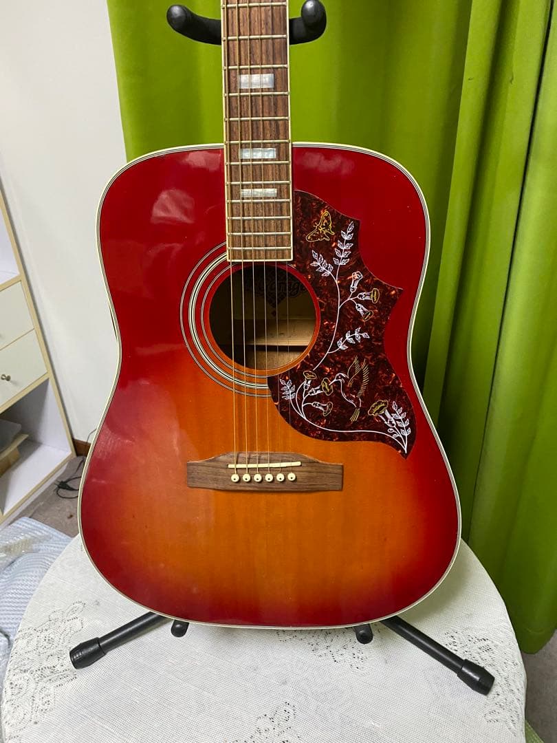 ひばり様専用 極上美品ハミングバードK Garageエレアコ 音出し良好