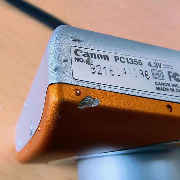 Canon IXY DIGITAL 110IS オレンジ 純正皮ケース付 動作品 - メルカリ