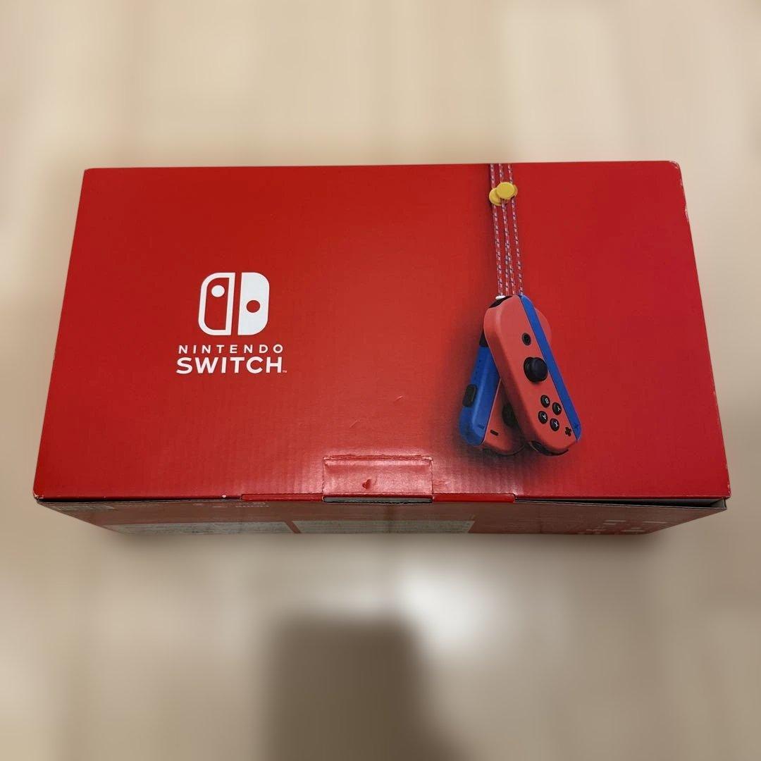 Nintendo Switch マリオレッド×ブルー バッテリー強化版モデル