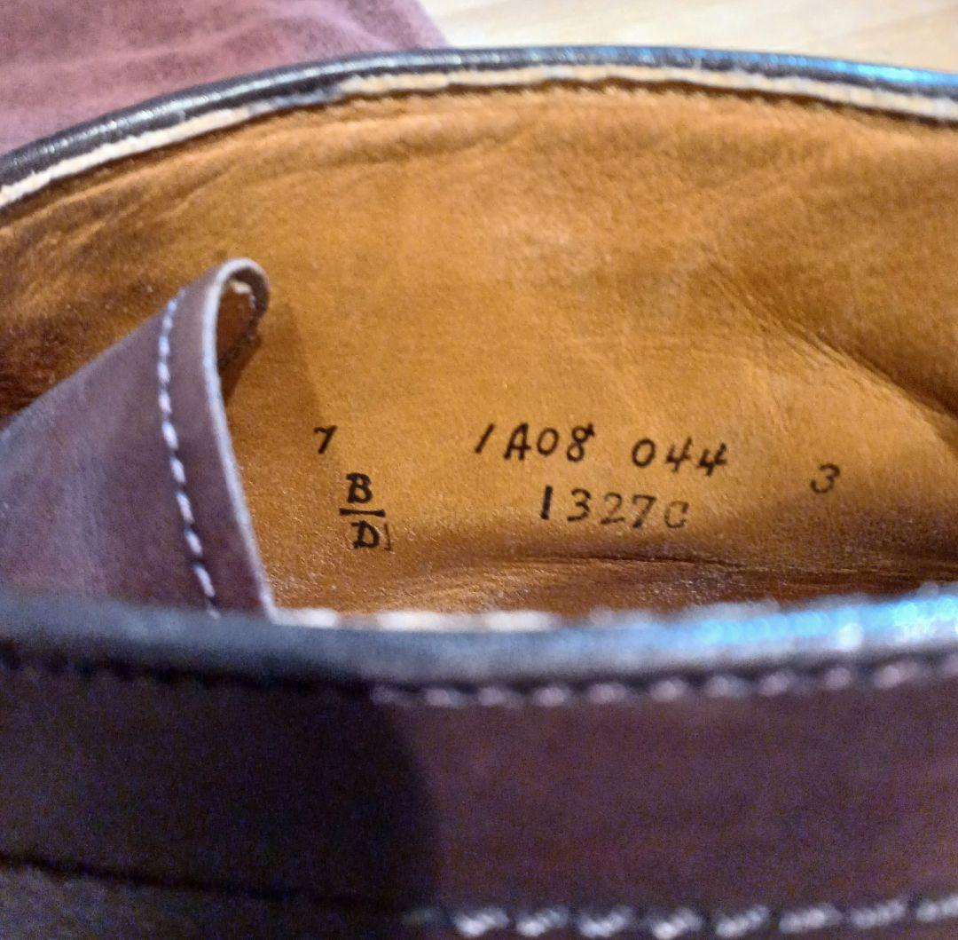 Alden US7D 25cm チャッカ 1327C カーフ バリーラスト - メルカリ