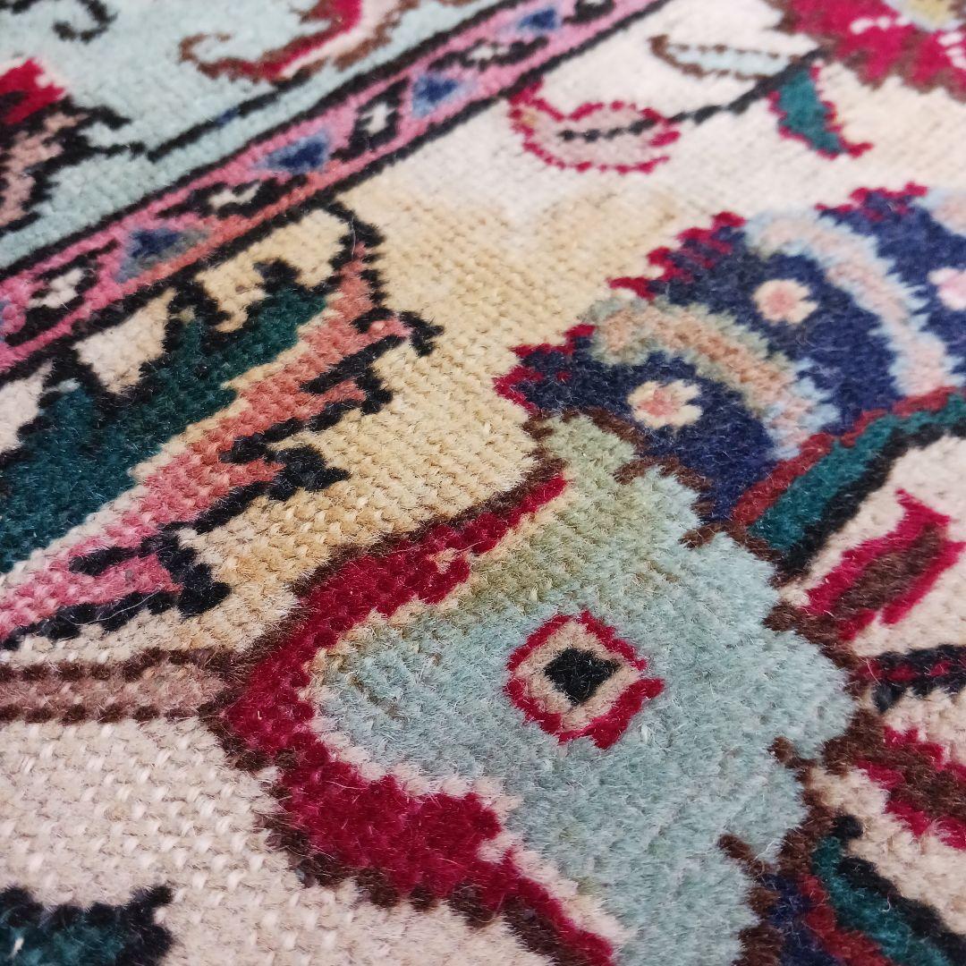 Y2023 ペルシャ絨毯 ウール 手織り 特大 412×313㎝ 工房サイン - メルカリ